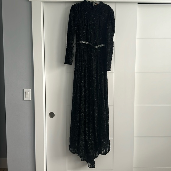 Amine Huma Dresses & Skirts - AMINEHUMA Black Formal Long Dress